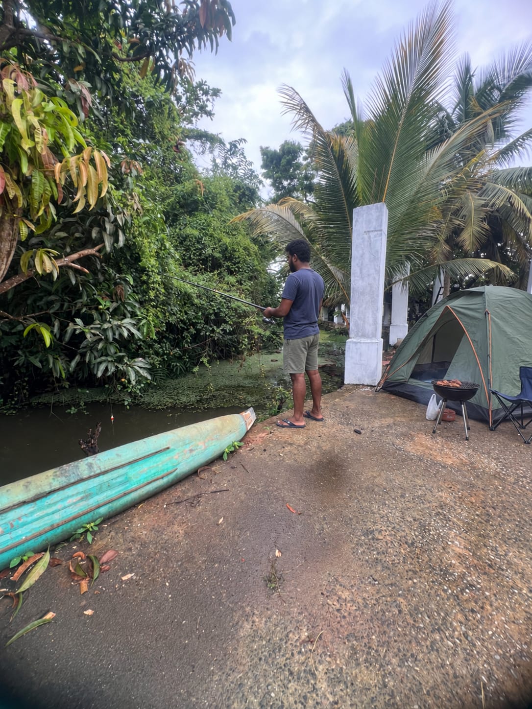 Fishing by the River