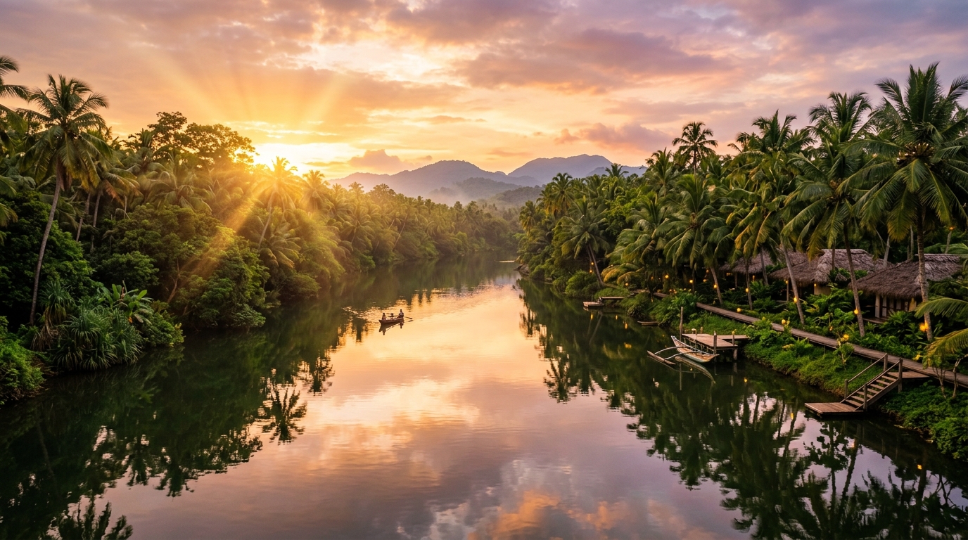 Riverside Hotel Sunset View